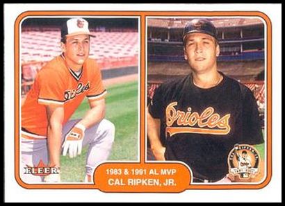 5 Cal Ripken, Jr. 1983 & 1991 AL MVP